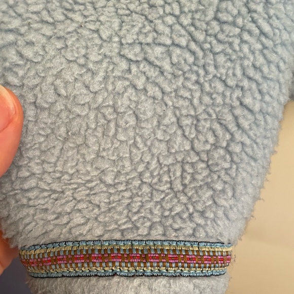 Women’s Light Blue LL Bean Fleece Zip Up - Picture 5 of 5